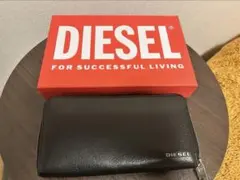 DIESEL ブラック レザー 長財布