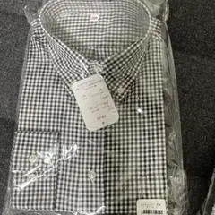 チェック柄ボタンダウンシャツ Lサイズ