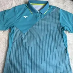 Mizuno 水色 ポロシャツ JAPAN 2019