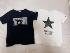 オールスター　コンバース　Tシャツ  140センチ　半袖　２枚セットのサムネイル