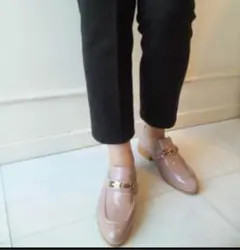 pippi ビット付きエナメルローファー pippichic 36