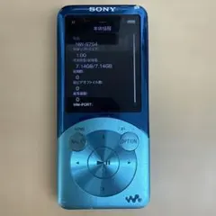 バッテリー良好】SONY ウォークマン NW-S784 8GB あお ブルー - メルカリ