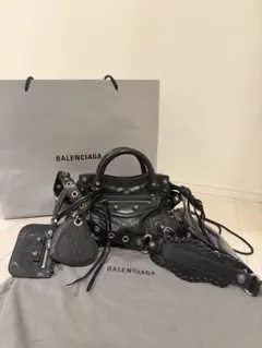 BALENCIAGA Neo Cagole XS クロコ型押しバッグ - メルカリ