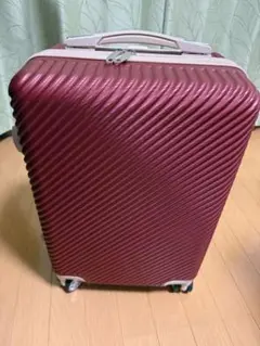 キャリーケース ワインレッド 機内持ち込みサイズ