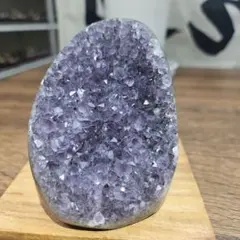 激レア】紫ジオード 桜瑪瑙 丸玉 プレート ピンク 紫の爆晶 夢幻✨虹