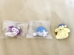 キャラもふケースマスコット サンリオキャラクターズ フィギュアのみ 3つセット