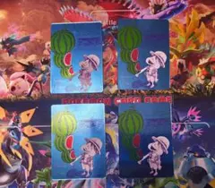 ONE PIECE ナツコミ2026 描き下ろし メタキラカード 5枚セット - メルカリ