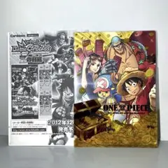 【新品】ジャンボカードダス ONE PIECE ビジュアルアートファイル