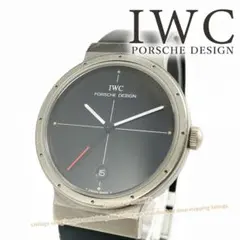 希少 電池交換済 IWC ポルシェデザイン 腕時計 クオーツ デイト 稼働のサムネイル