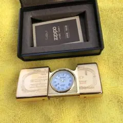 ZIPPO TIME TANK ポケットクロック ゴールド