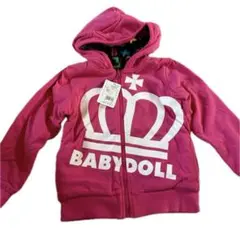 ★BABYDOLL パーカー リバーシブル 130