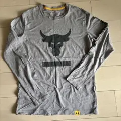 アンダーアーマー HEATGEAR 長袖Tシャツ M グレー