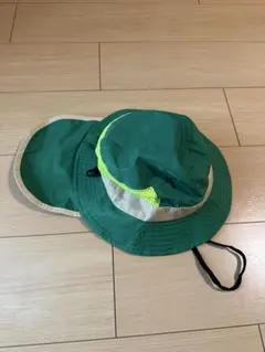 (1度だけ使用)[シップス] KIDS:サファリ ハット グリーン Mサイズのサムネイル