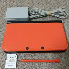 ☆準美品☆ Nintendo 3DSLL オレンジ×ブラック ☆動作良好
