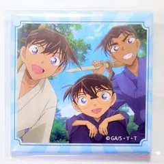 沖田&平次&コナン　メモリアル缶バッジ　スペシャルver.　コナンランド