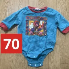 マーキーズ　キャラクター プリント ロンパース 70