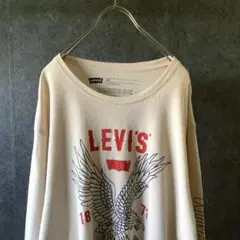 激レア 00s LEVI’S サーマル イーグルプリント ロンＴ 希少 グランジ