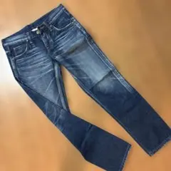 Lee ダークブルー ストレートデニム XS