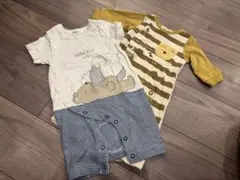 ロンパース　半袖長袖セット