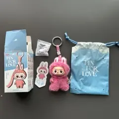 新品未使用　正規品　PIN FOR LOVE イニシャルラブブ　Q（ピンク）