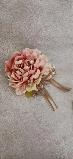 コサージュ　2点セット　ラナンキュラス