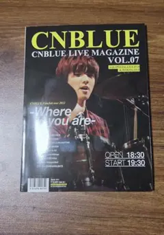 CNBLUE LIVE MAGAZINE VOL.07 DVD付