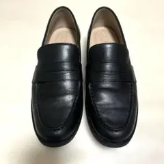 コールハーン ペニーローファー 厚底 27cm 茶 コインローファー 近年