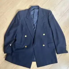 Burberry バーバリー ブレザー 紺ブレ テーラードジャケット ダブル