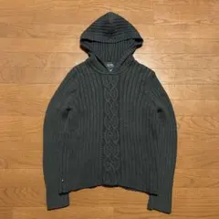 Lauren Ralph Lauren 編み込みニット パーカー Sサイズのサムネイル
