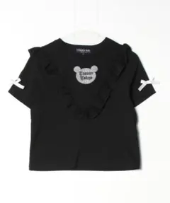 『TRAVAS TOKYO/トラバス トーキョー』フリルクロップドTシャツ Lのサムネイル