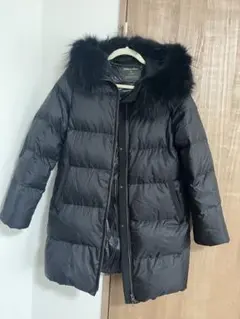 美品 ナノユニバース 西川コラボダウンジャケット 38 黒