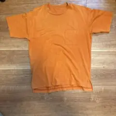 GLOBAL WORK ポケットTシャツ オレンジ Lサイズのサムネイル