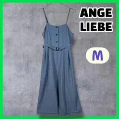 ANGELIEBE エンジェリーべ ウエストベルト付きキャミワンピース M