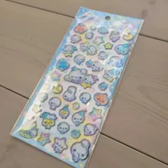 ぷくぷくあわわちゃん キャンディグリッターステッカー