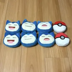 ポケットモンスター 顔型ミニポーチ～カビゴン～ コンプリートセット ×2
