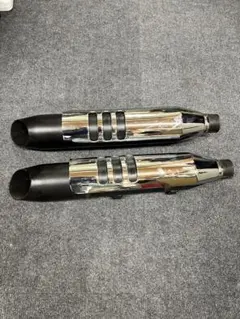 スポーツスター　北米マフラー　12mmパンチアウト スポーツスター北米マフラー ガスケット付き パンチアウト12mm - メルカリ