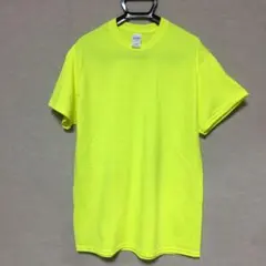 新品 GILDAN ギルダン 半袖Tシャツ ネオンイエロー Sのサムネイル