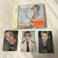 RIIZE ALL OF YOU ウォンビン　ソロジャケ　トレカ3枚つき