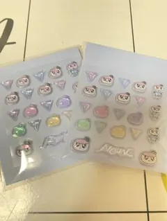 SEVENTEEN NEW_ ボンボンイ デコステッカー 2枚セット