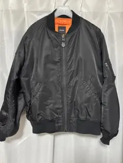 ブラック MA-1 フライトジャケット　beams ビームス