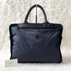 極美品✨フェリージ 1725/DS ビジネスバッグ トート メンズ ネイビーのサムネイル