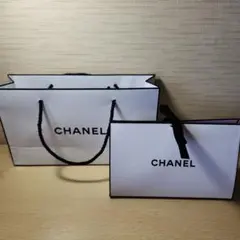 CHANEL ショップ袋 2点セット - メルカリ