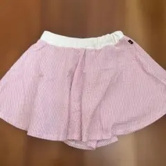 agnès b. ストライプキュロットスカート 8 ans 130