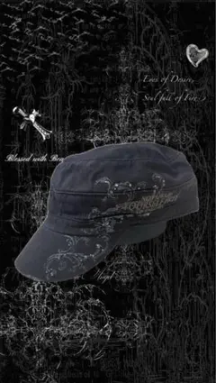 キャスケット キャップ 帽子 y2k archive グランジ