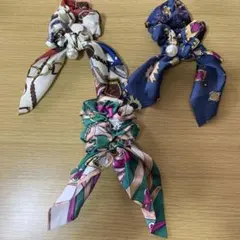 リボンシュシュ　大人気3本セット