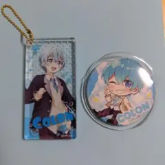 すとぷり　ころん　アクリルブロックキーホルダー＆缶バッジ