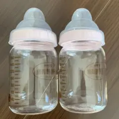 Pigeon 哺乳瓶 160ml ガラス製 2個セット