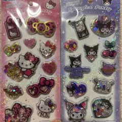 スパンコールパーティー　サンリオ　シール