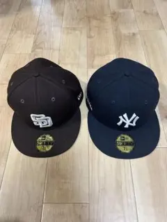 New Era キャップ 59FIFTY 5/8 ２個セット