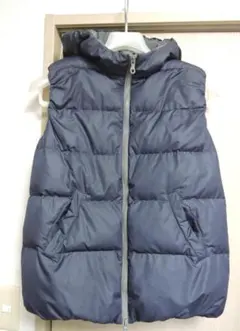 セオリー　ダウンベスト　38　ネイビー